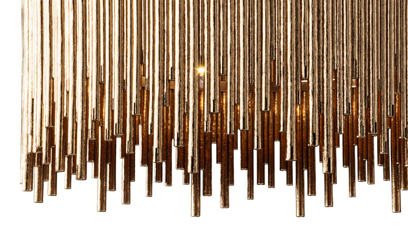 Gathered Glow Chandelier - Image 5