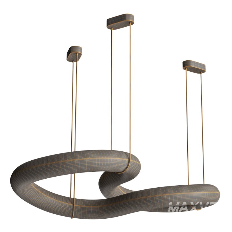 Infinity Hanging Light by HOLLY HUNT - Image 3