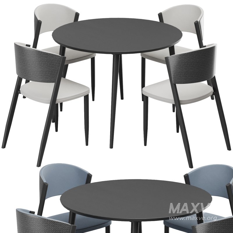 Dinning chair and table242 - Image 2