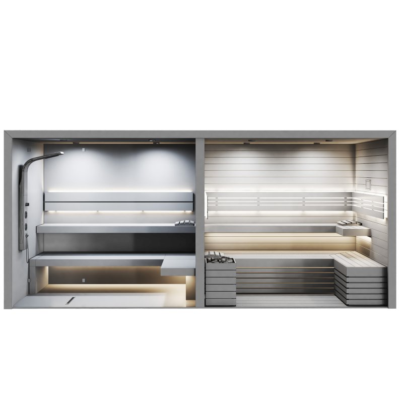 Sauna 02 and steam room - Image 6