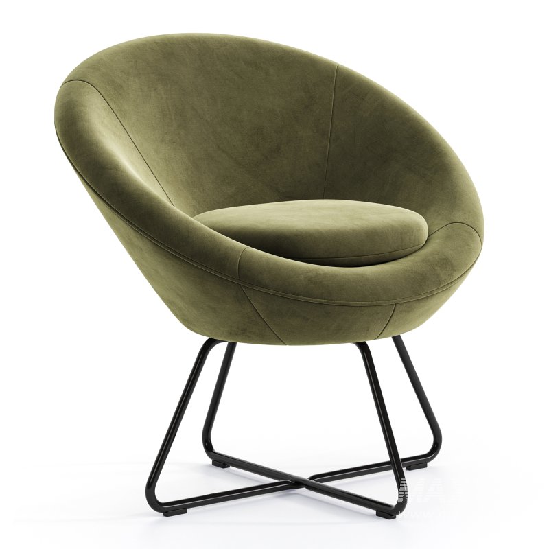 Sillon coctel de terciopelo center - Image 4