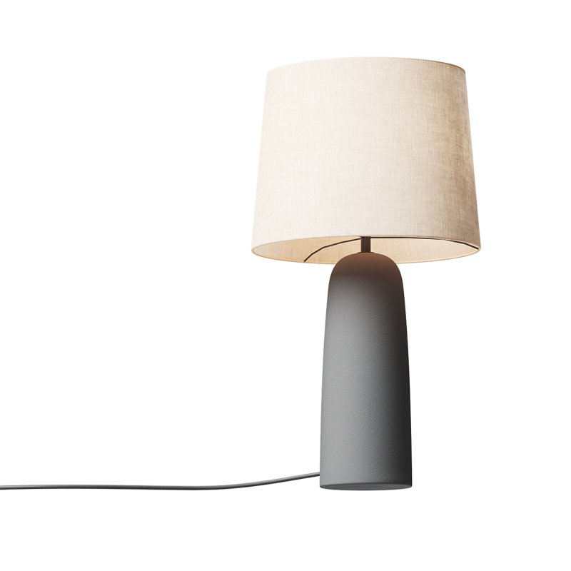 Grote tafellamp Kaya betonnen voet - Image 3