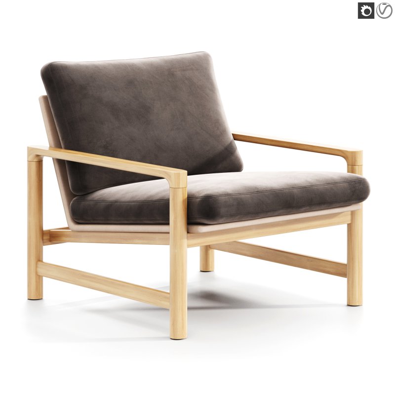 Troubadour Fabric Armchair - Image 5