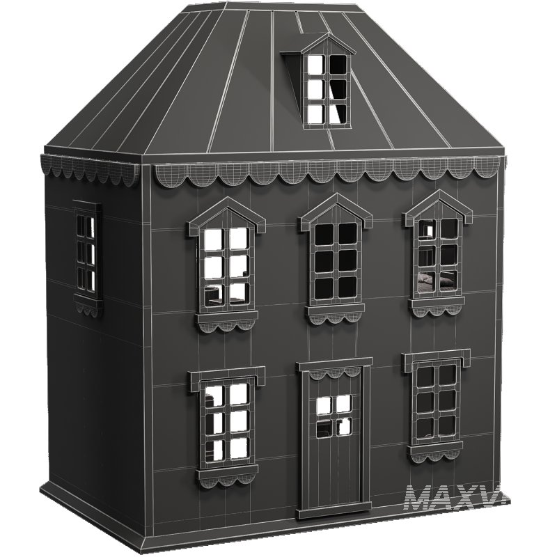 Pottery Barn Kids Sherwood Dollhouse and Accessory Set Toy - Image 6