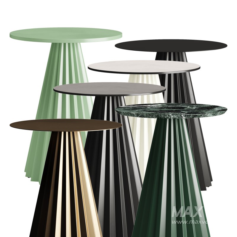 Plisse H73 Bistro Table by MIDJ - Image 2