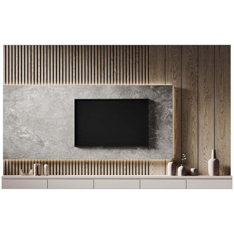 TV Wall for living room TV WALL 02 - Image 2