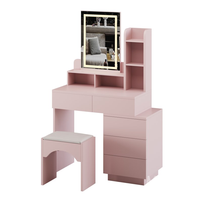 Coiffeuse Morilus avec armoire reglable - Image 5