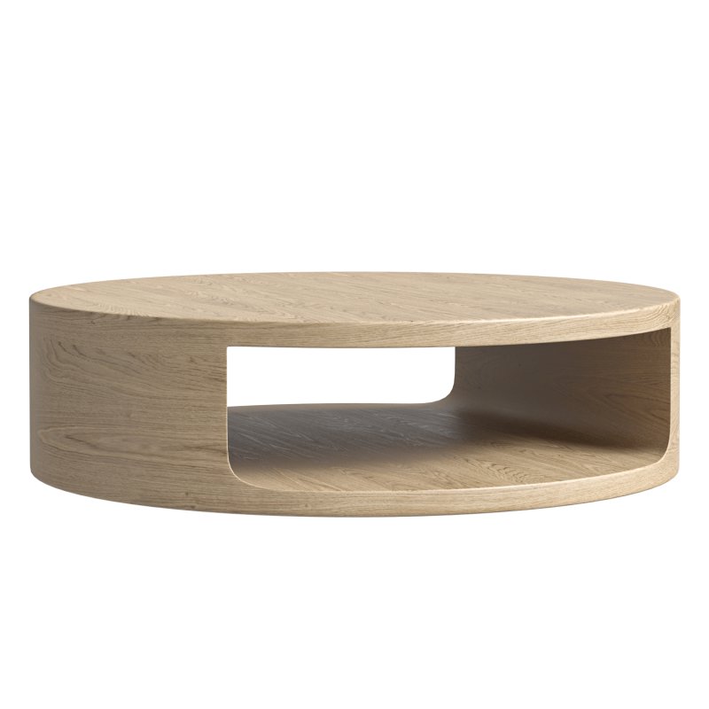 Hot sale luxury popular style coffee table solid oak furniture coffee tables - Image 2