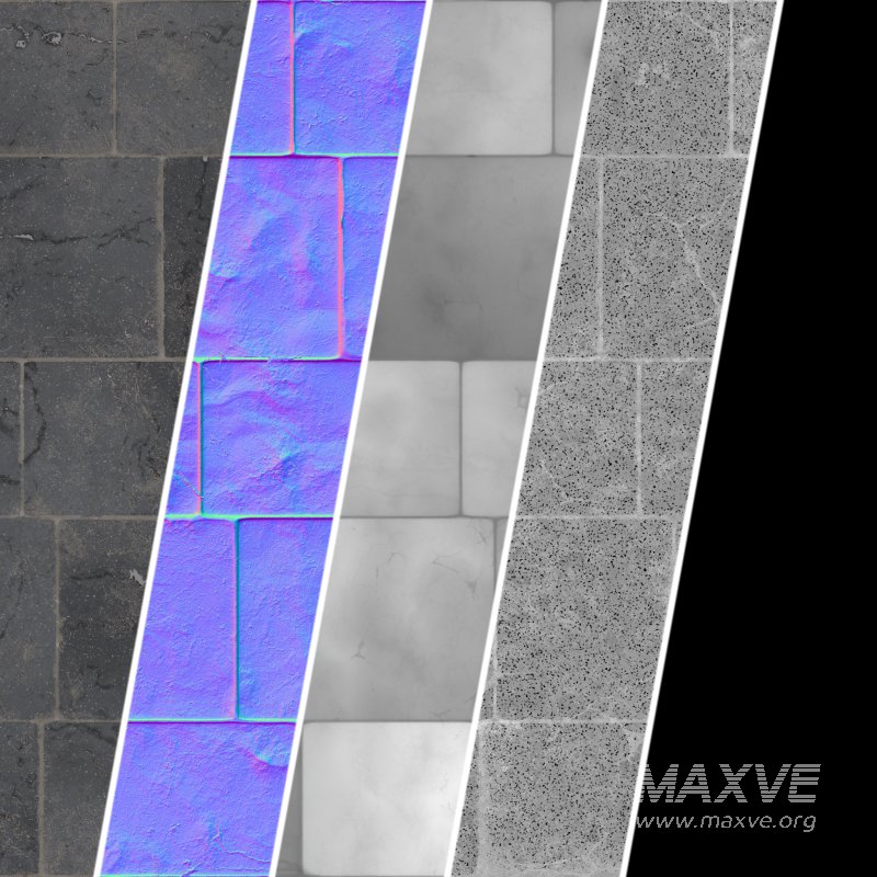 Stone Wall Materials 03- Sbsar Pbr 4k Seamless - Image 3