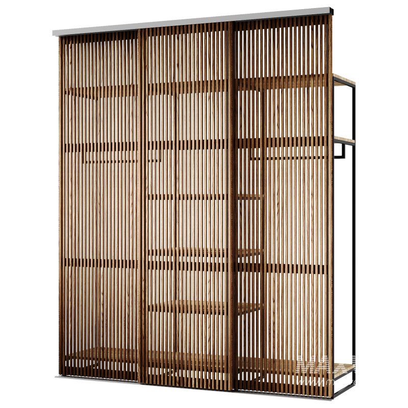 Sliding wardrobe in a niche Closet 04 - Image 2