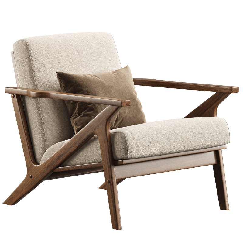 Andrea Accent Chair and Ottoman Set - Image 4