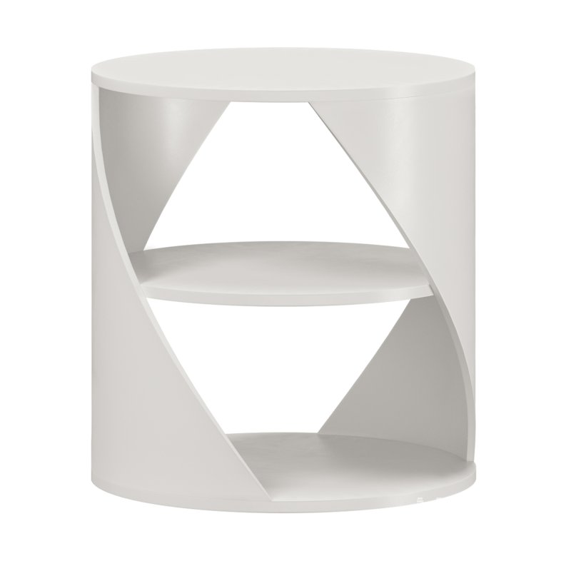Monts Corner Design Bedside Table - Image 3