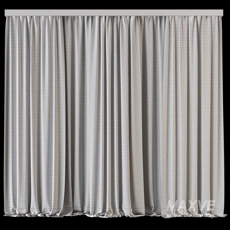 Herringbone and Sheer Curtain Set 71 - Image 3