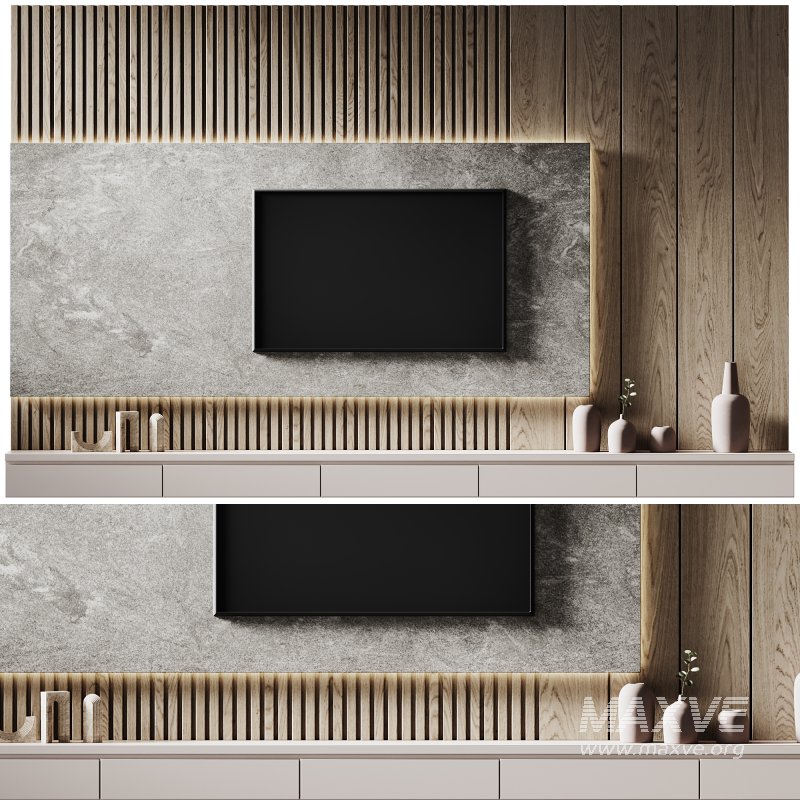 TV Wall for living room TV WALL 02 - Image 1