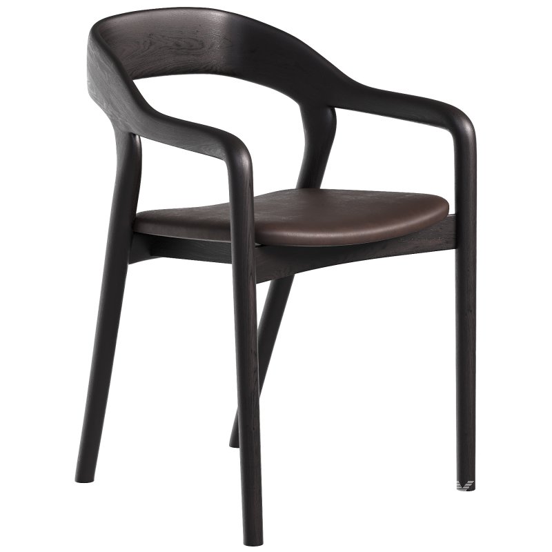 Amare Dining Armchair Sonoma Black - Image 1