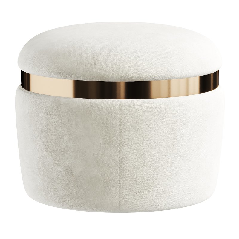 gold pouf - Image 6