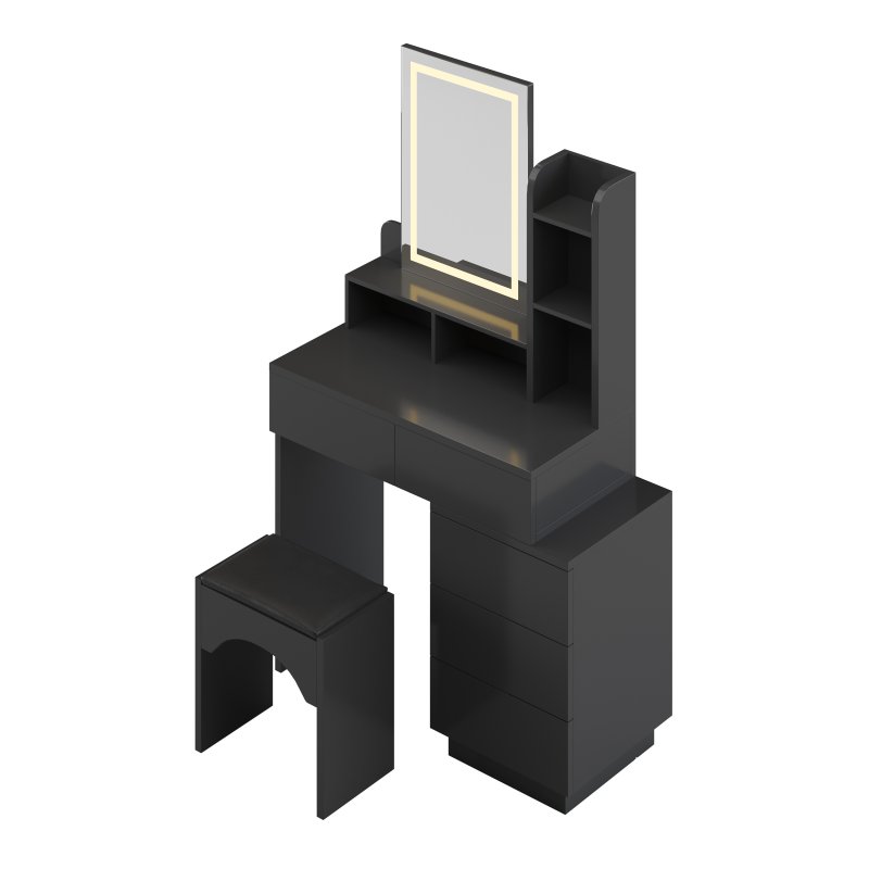 Coiffeuse Morilus avec armoire reglable - Image 7