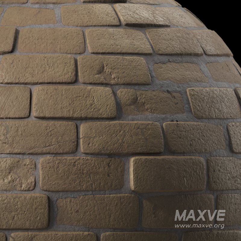 Brick Wall Materials 02- Sbsar Pbr 4k Seamless - Image 7