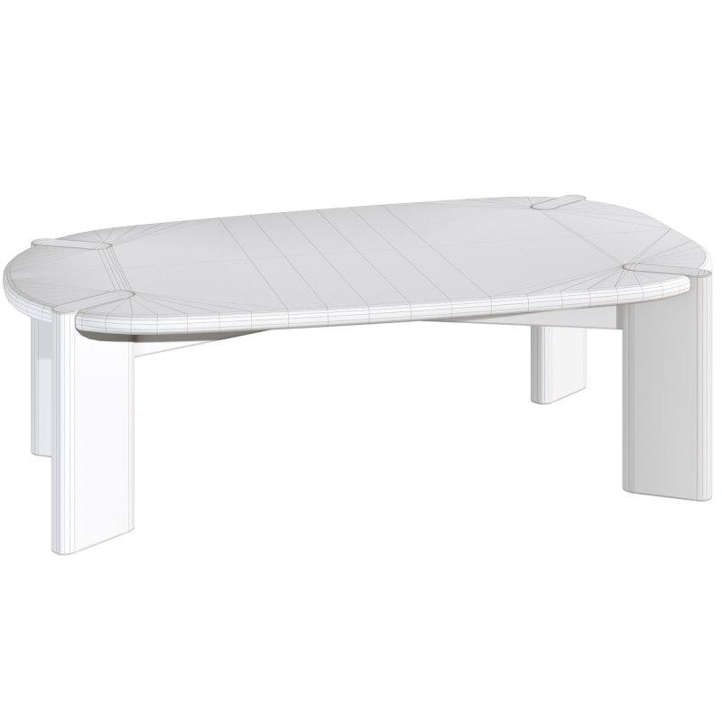 Organic coffee table Galet By La Redoute - Image 4