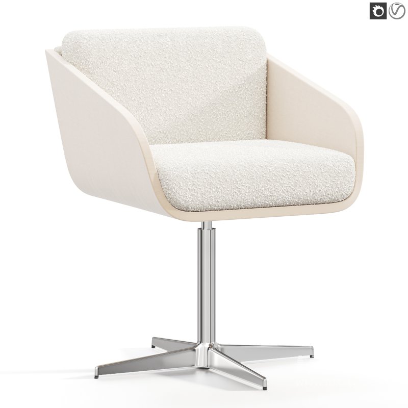 PLUME SWIVEL CHAIR - Image 6