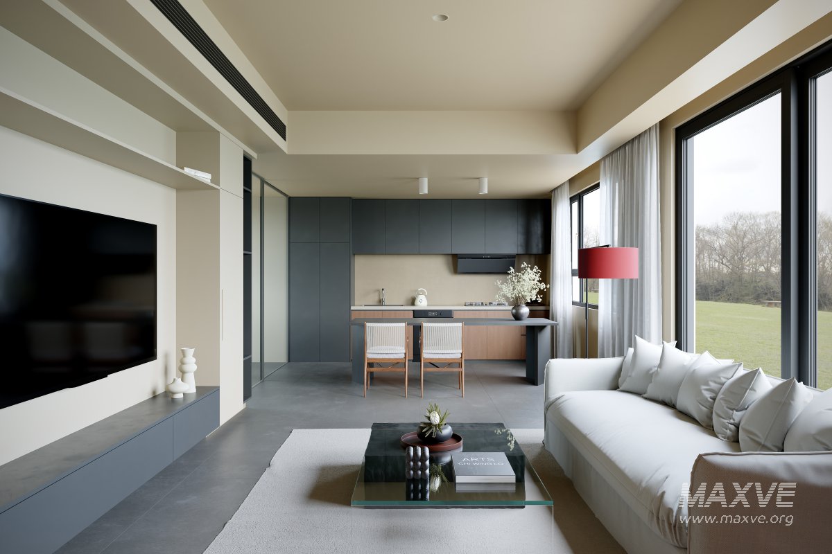 Living Room Dining Room Kitchen - Image 2