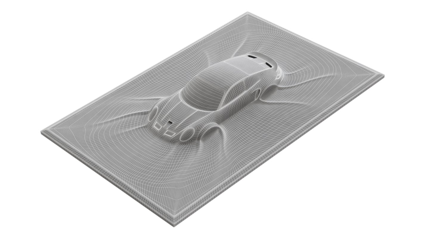 Porsche 911 GTS wall sculpture - Image 9