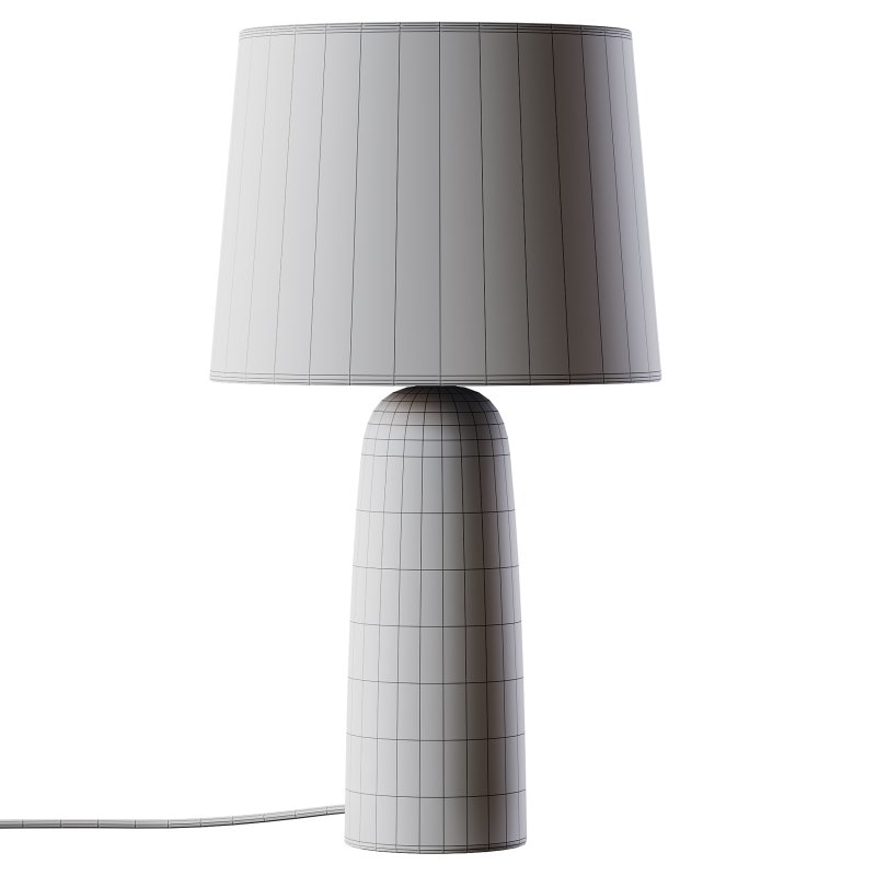 Grote tafellamp Kaya betonnen voet - Image 13