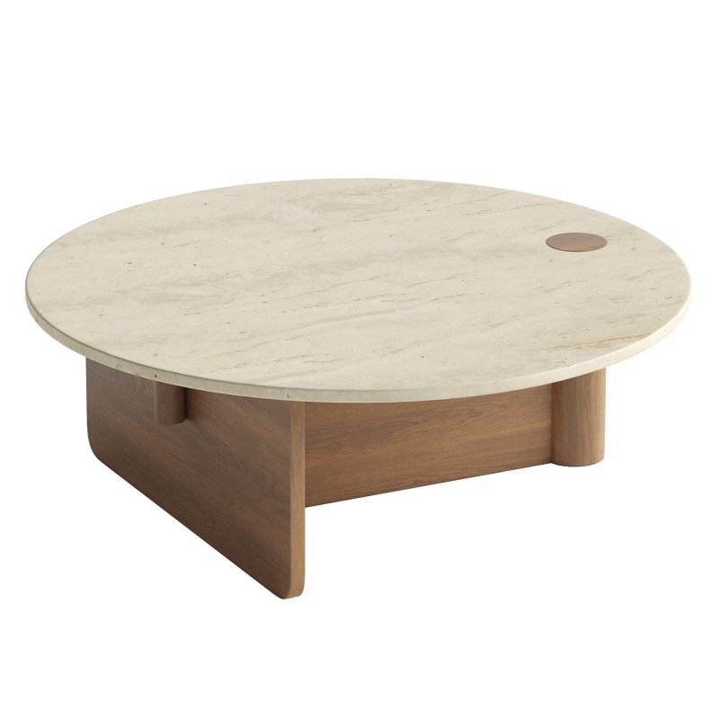 Natadora Pivot Marble Coffee Table - Image 1