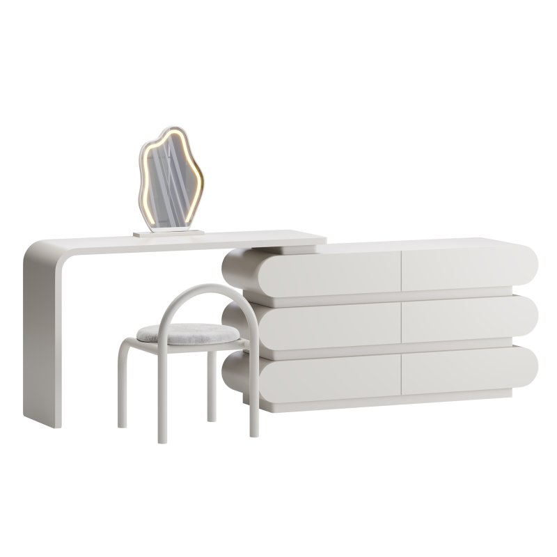 Modern Extendable Storage Vanity Table - Image 10