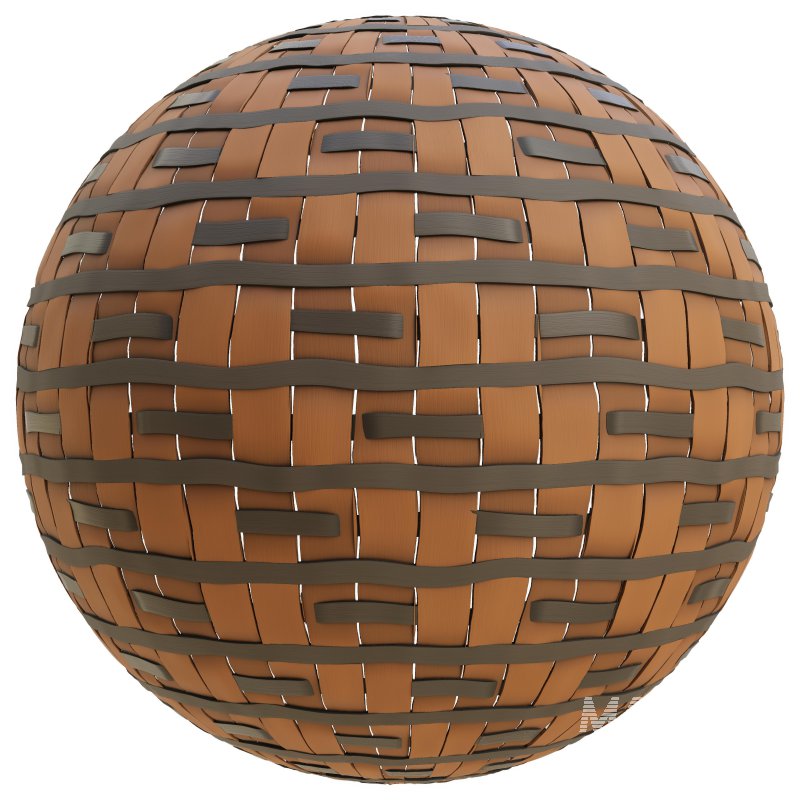 FB347 Wicker ribbon fiber | 4MAT | PBR | 4k - Image 5