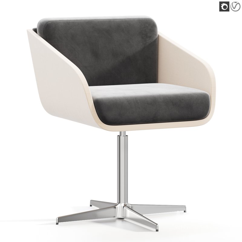 PLUME SWIVEL CHAIR - Image 3