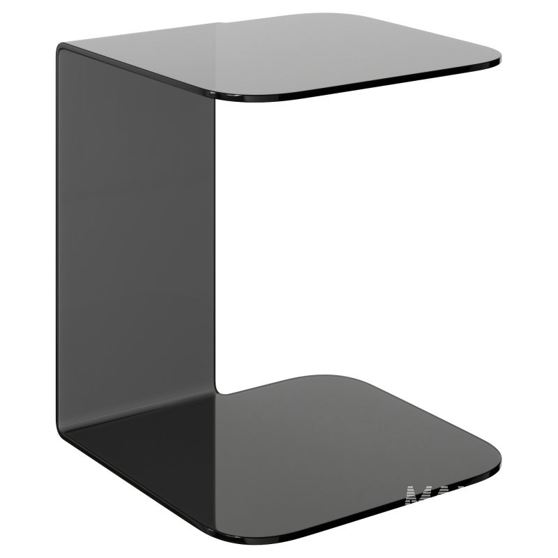 Shell Curved Glass Table by Sovet Italia - Image 6