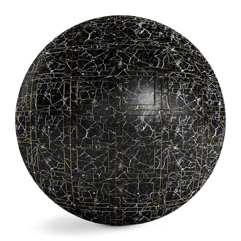 FB7 Marble Floor Tile stone | 4K | PBR | 2MAT - Image 3