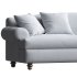 Late 20th Century European Linen Sofa - Thumbnail 1