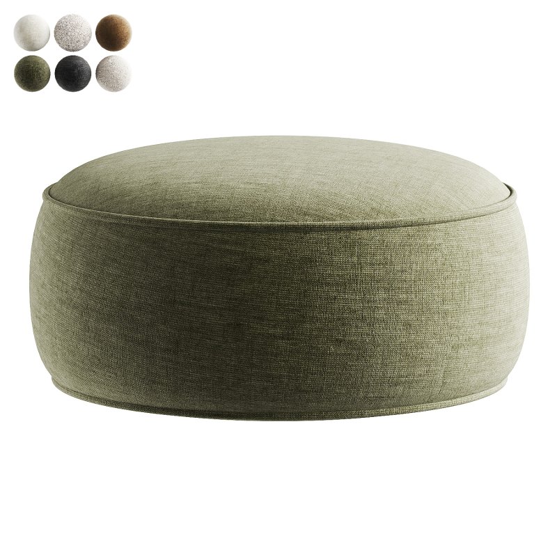 green pouf - Image 7