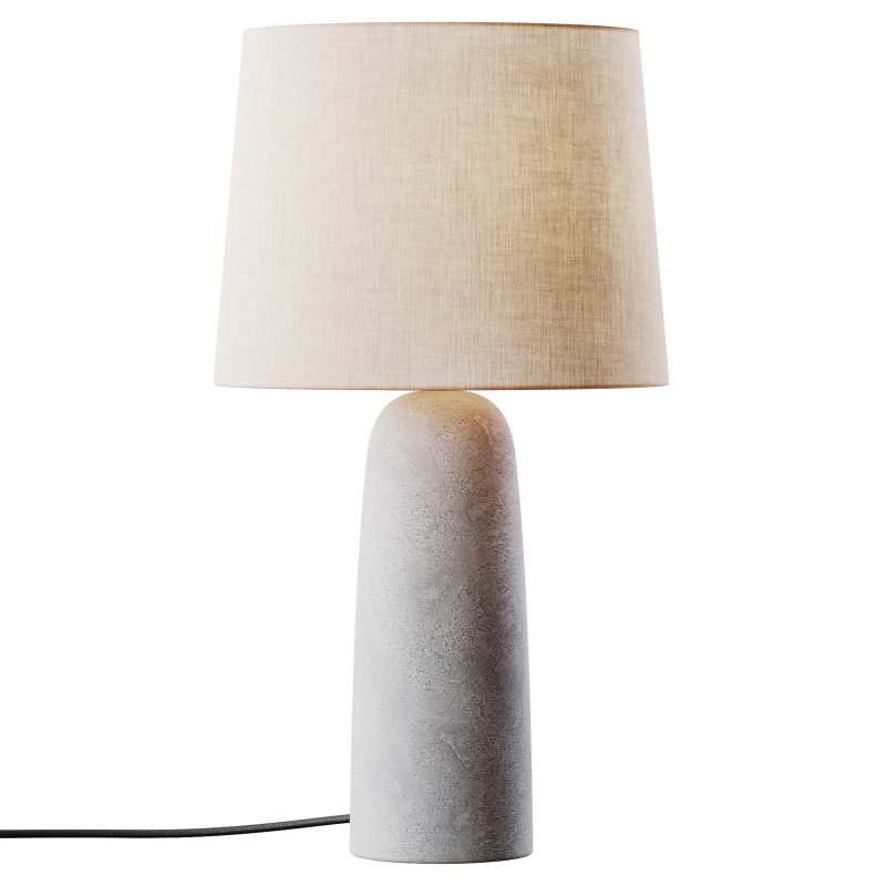 Grote tafellamp Kaya betonnen voet - Image 4