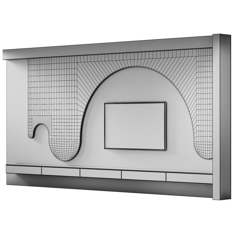 TV Wall for living room TV WALL 07 - Image 4