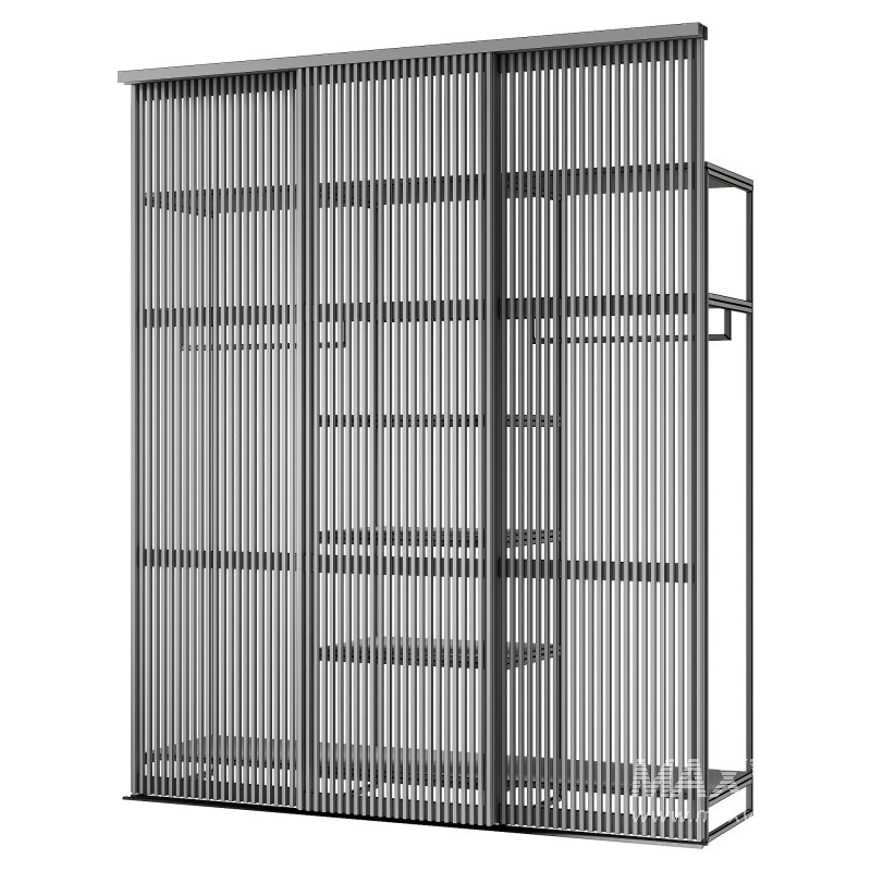 Sliding wardrobe in a niche Closet 04 - Image 3