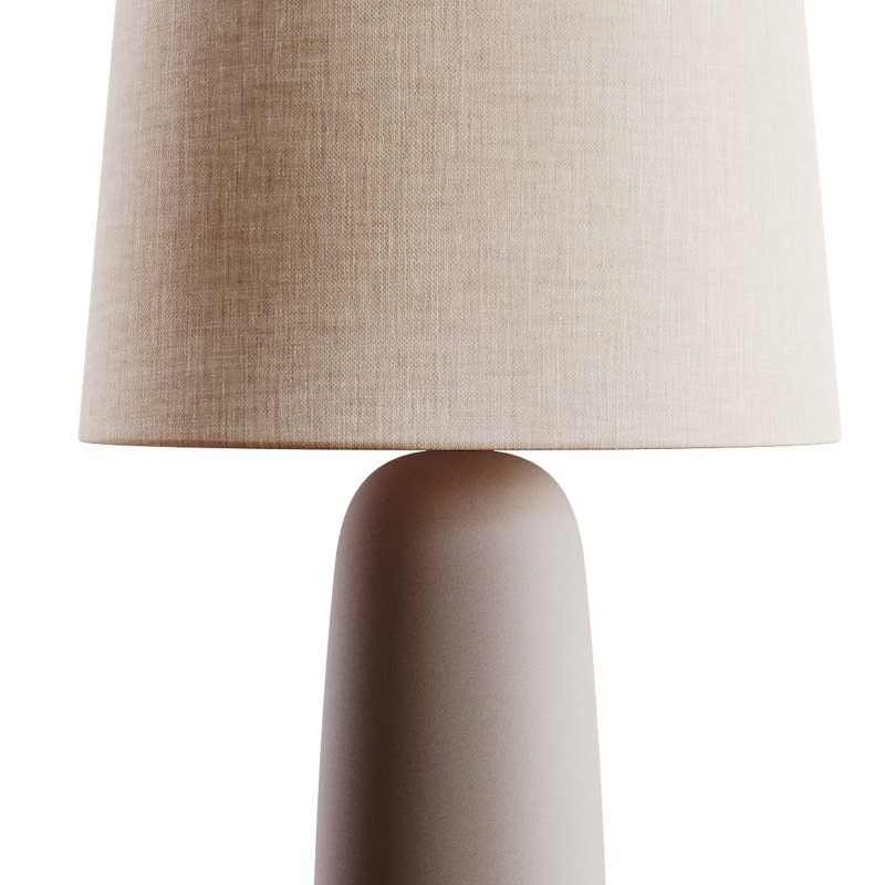 Grote tafellamp Kaya betonnen voet - Image 10