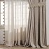 Curtain Set With Linen And Sheer Layer 68 - Thumbnail 2