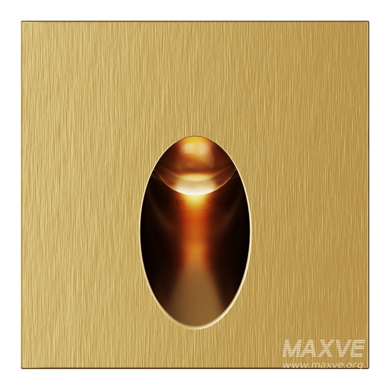 Square Round LED Light Aluminum Wall by AliExpress - Image 2