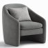 Bajram Upholstered Armchair - Thumbnail 2