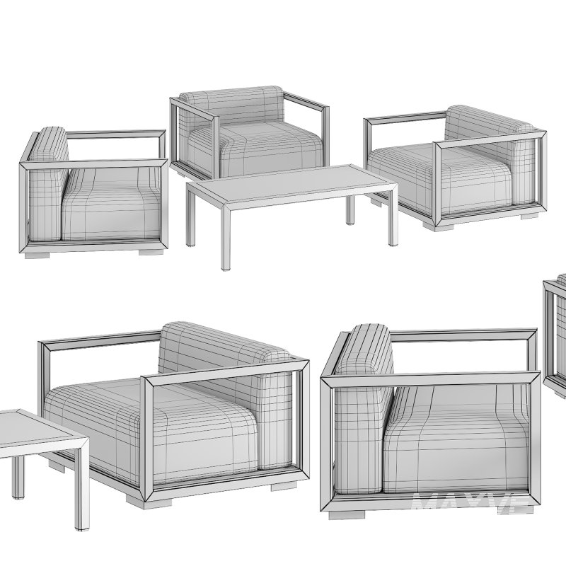 VICTUS garden chair and table by 10Deka - Image 3