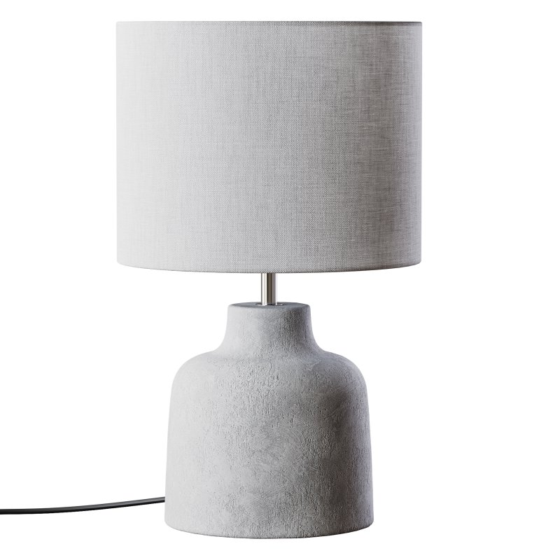 Handgemaakte tafellamp Ike betonnen voet - Image 6