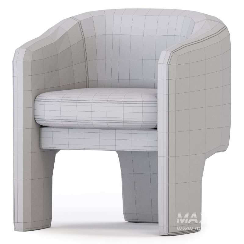 Upland Upholstered Armchair - Image 1