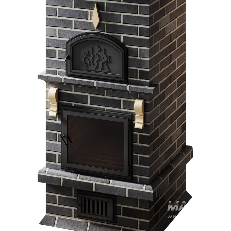 Wood fired stove Stove 01 - Image 4