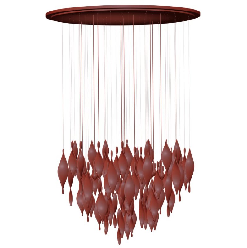 GG Bract Glass Chandelier - Image 7