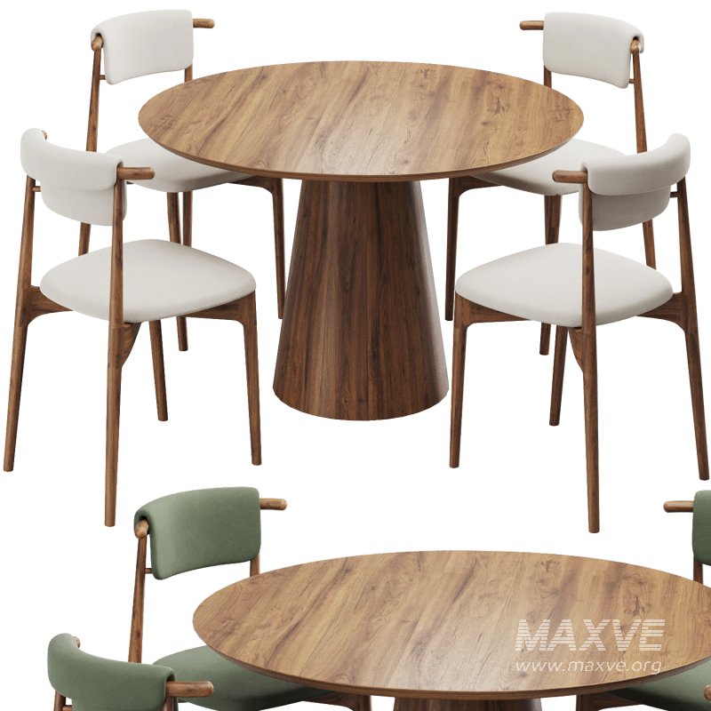 Dinning chair and table241 - Image 1