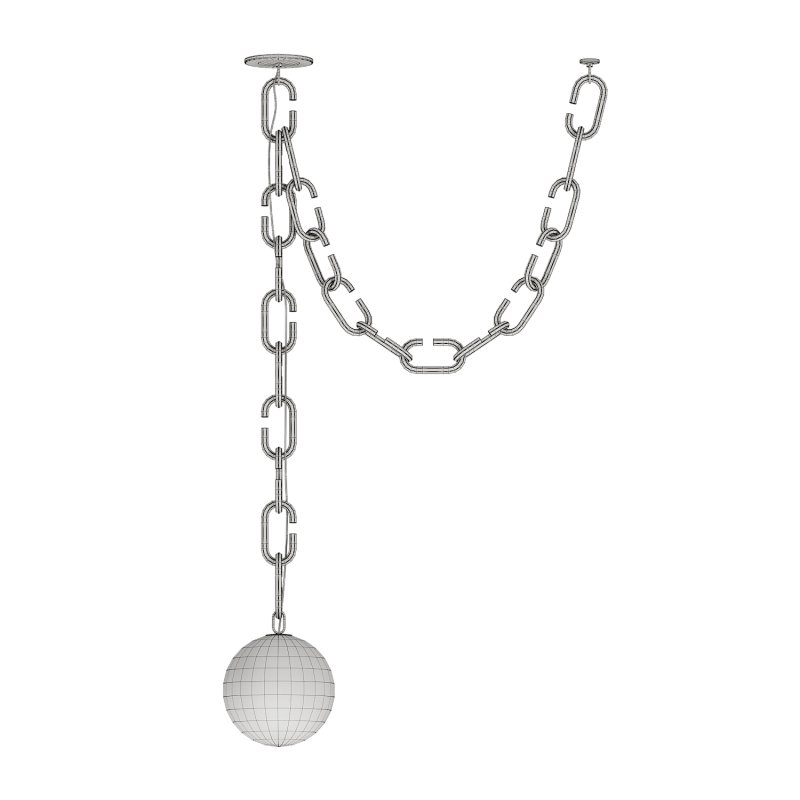 Serif Swagged Pendant - Image 5