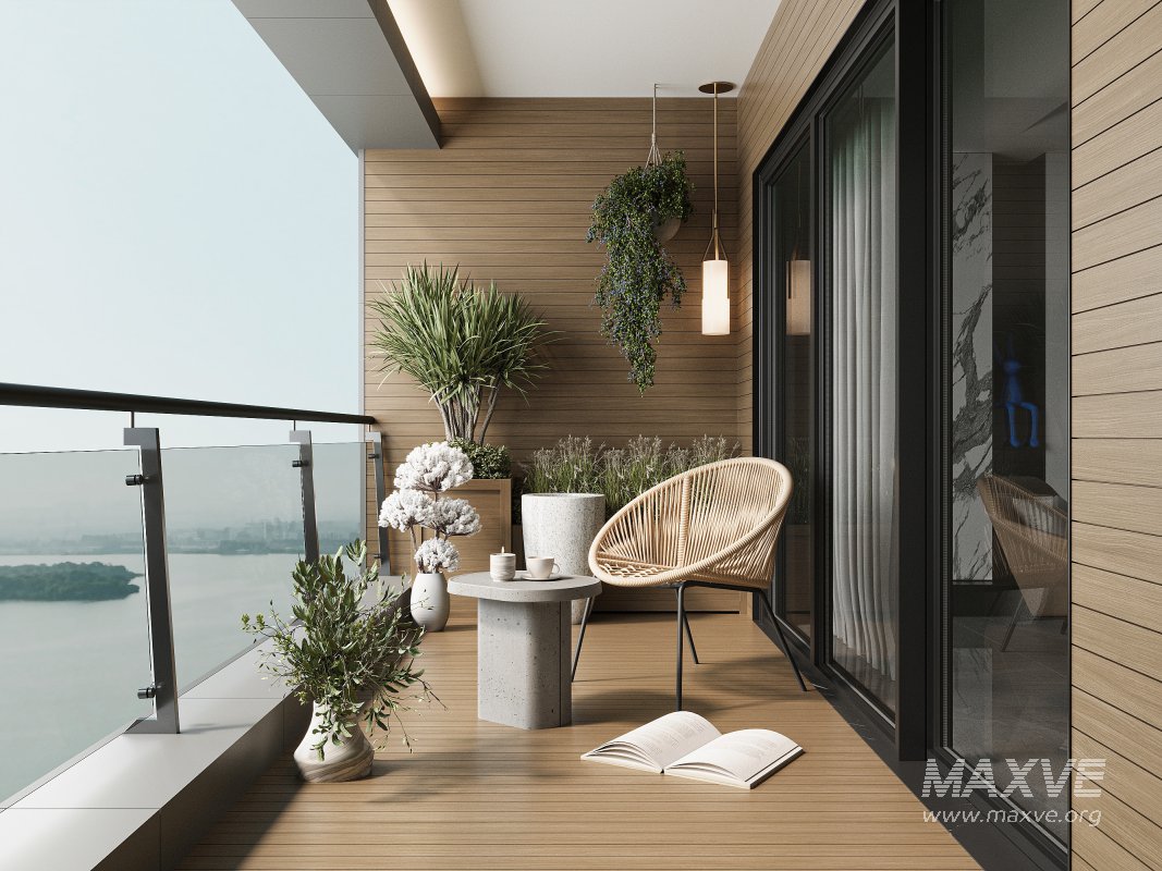 Modern balcony - Image 1